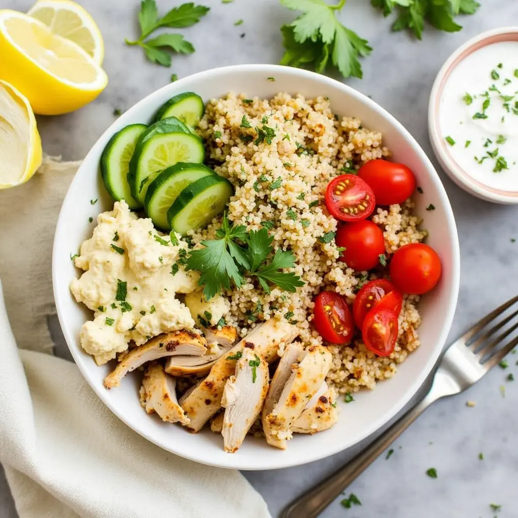 Mediterranean Chicken Bowl